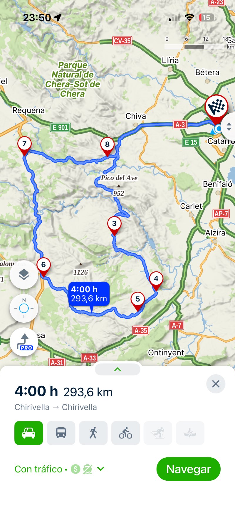 Ruta circular por cofrentes  · Valencia, España | Ruta en moto — Kando Riders