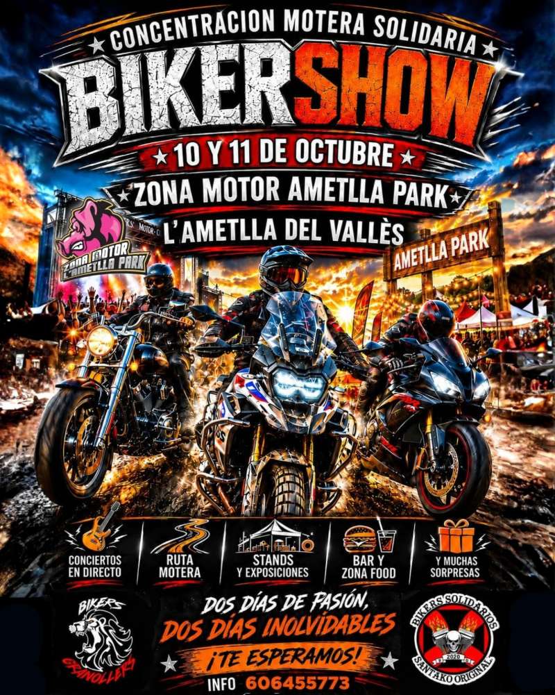BIKERSHOW  · Barcelona, España | Quedada motera — Kando Riders