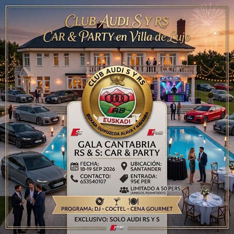 Kdd audi rs s euskadi · Cantabria, España | Quedada motera — Kando Riders