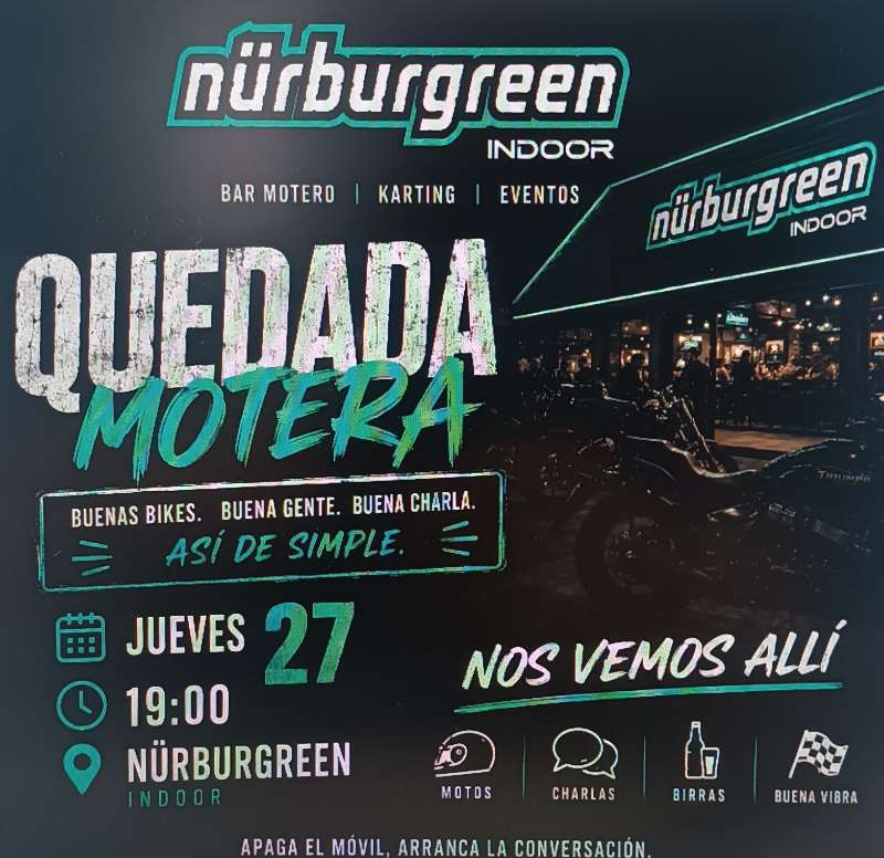 Tardeo en nurburgreen! · Barcelona, España | Ruta en moto — Kando Riders