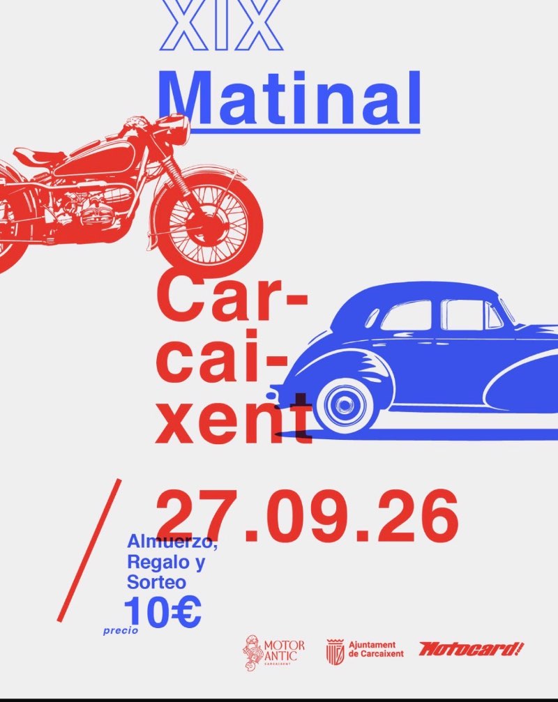 XIX Matinal motor antic · Valencia, España | Quedada motera — Kando Riders