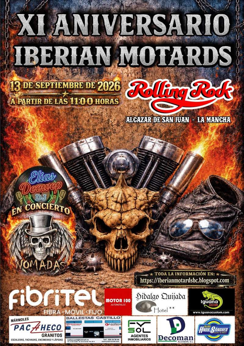 XI Aniversario Iberian Motards · Ciudad Real, España | Quedada motera — Kando Riders