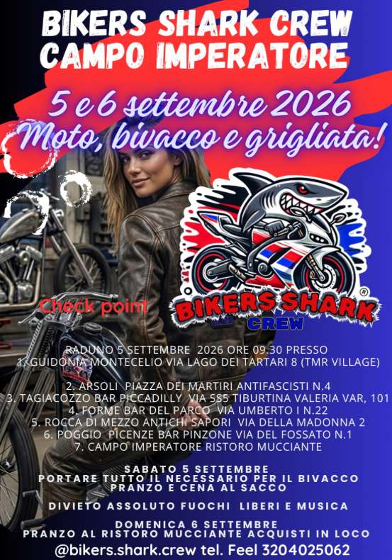 2 giorni in moto con mototendata · Lazio, Italia | Quedada motera — Kando Riders