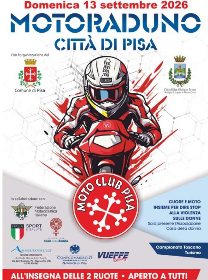 4° Motoraduno Città di Pisa · Toscana, Italia | Quedada motera — Kando Riders