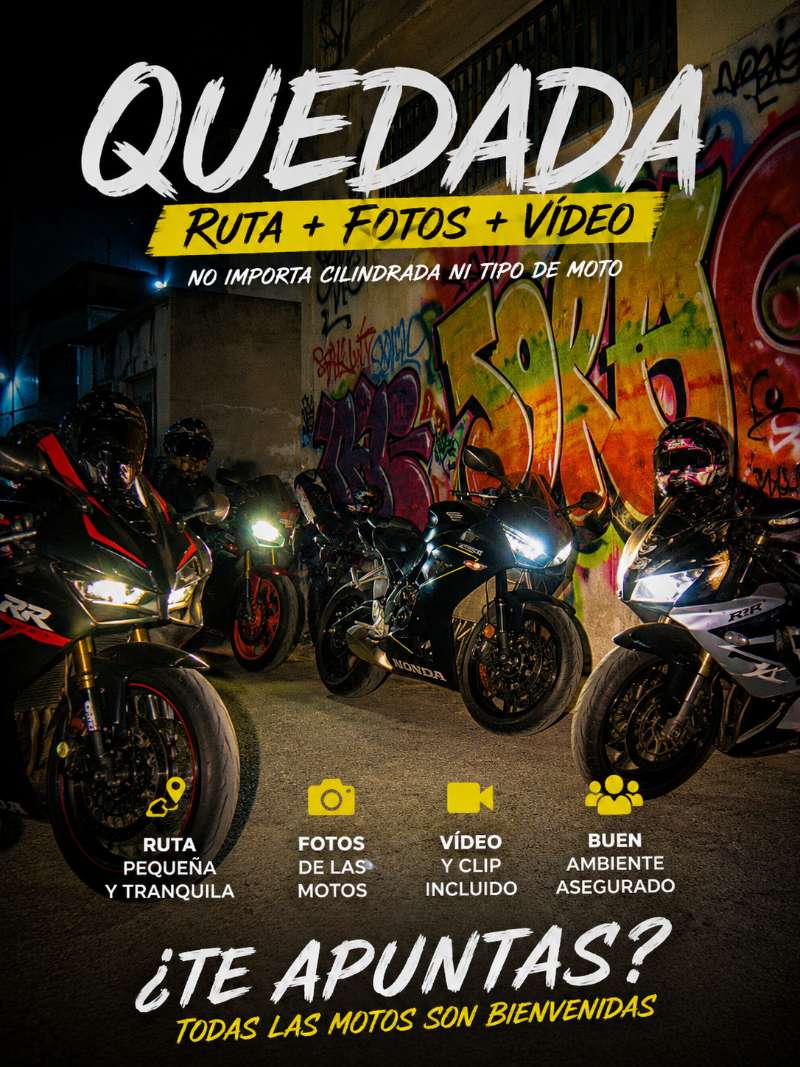 Ruta y grabación · Sevilla, España | Ruta en moto — Kando Riders