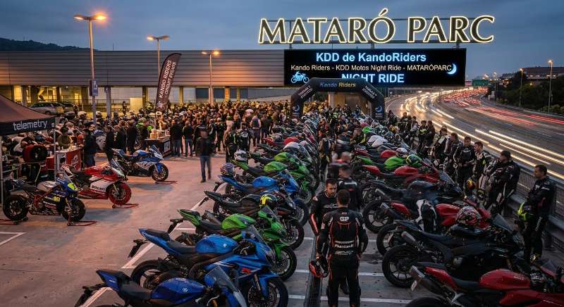 KDD MATARO PARC NIGHT  · Barcelona, España | Quedada motera — Kando Riders