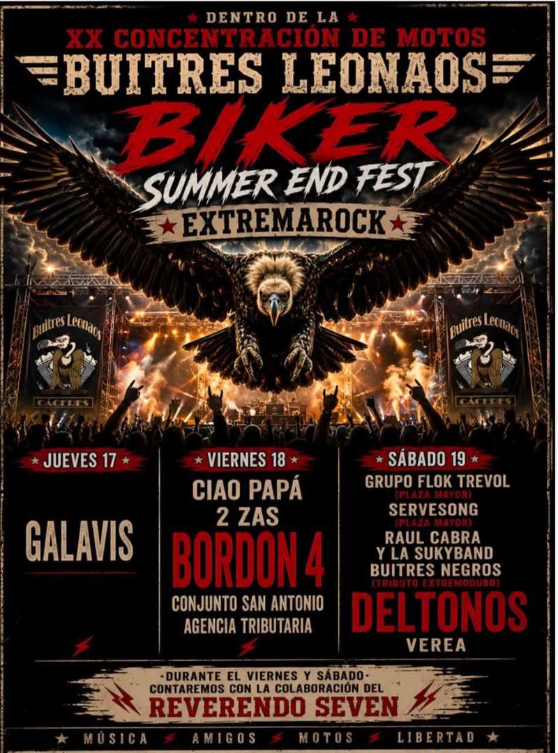 XX Concentración Internacional de Motos  · Malpartida de Cáceres / Cáceres, Cáceres, España | Quedada motera — Kando Riders