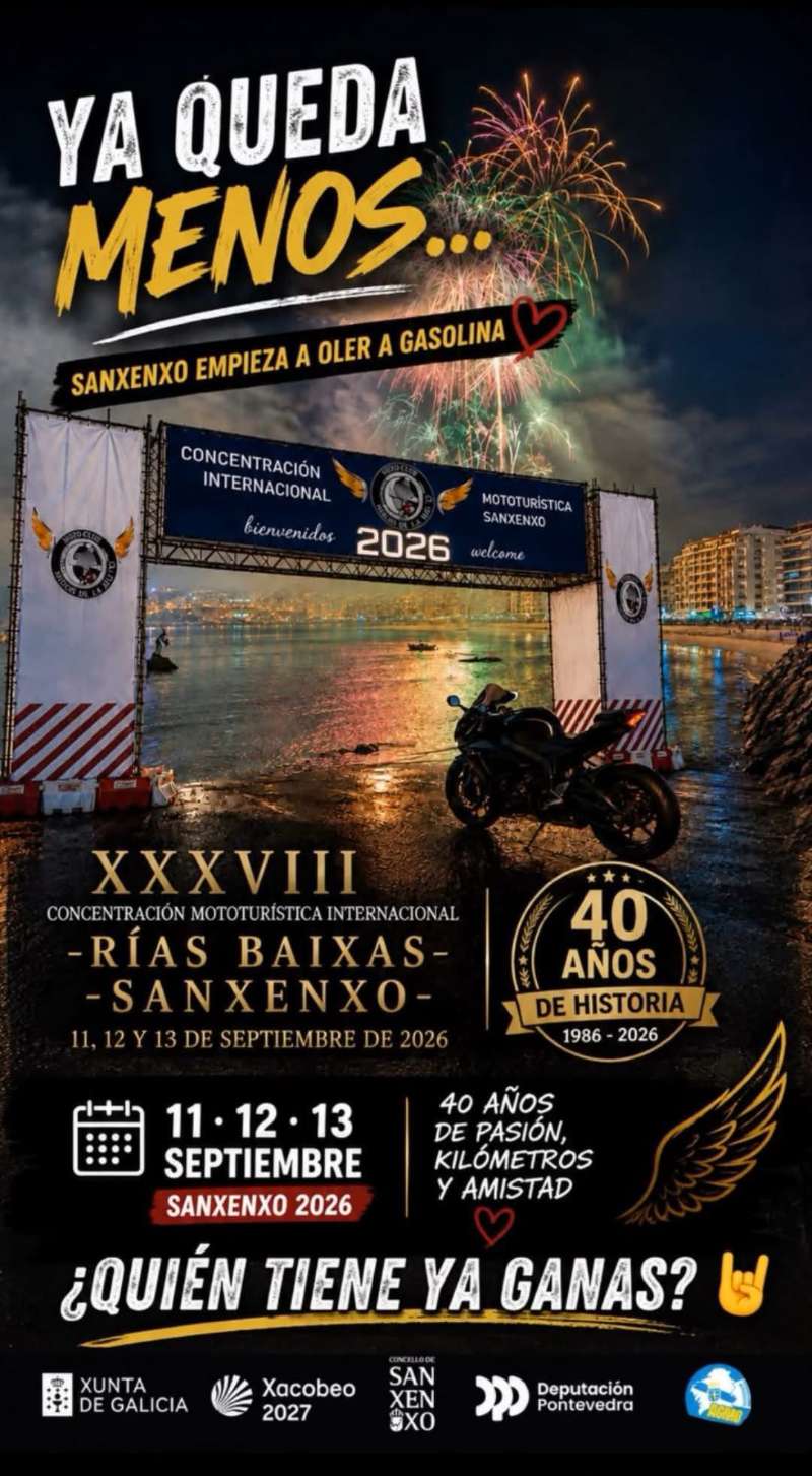 XXXVIII Concentración Mototurística  · Sanxenxo (Portonovo), Pontevedra, España | Quedada motera — Kando Riders