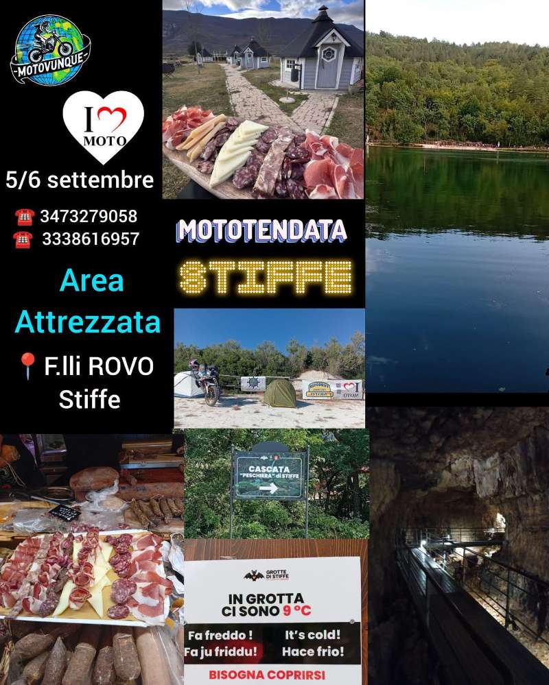 Mototendata Stiffe Abruzzo · San Demetrio Ne' Vestini (Stiffe), Abruzzo, Italia | Quedada motera — Kando Riders