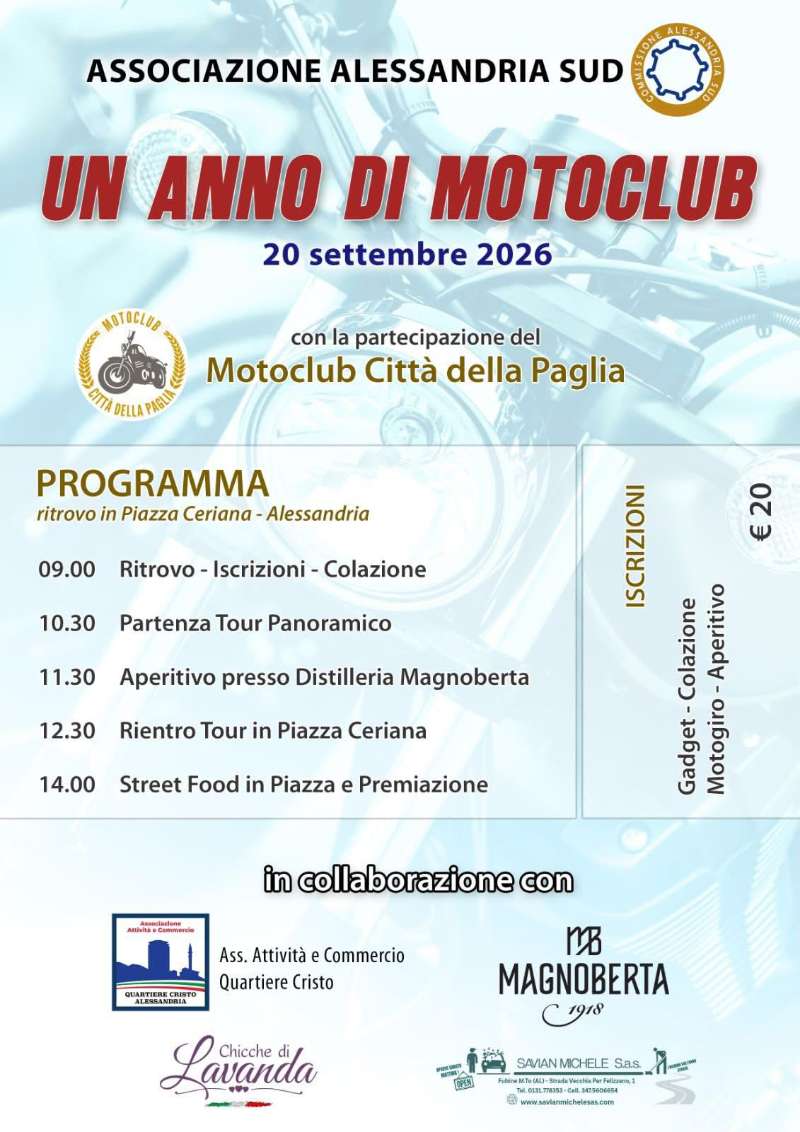 Un Anno di Motoclub · Alessandria, Piemonte, Italia | Quedada motera — Kando Riders