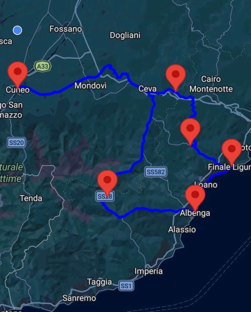 Gita al Mare in Moto  · Piemonte, Italia | Quedada motera — Kando Riders