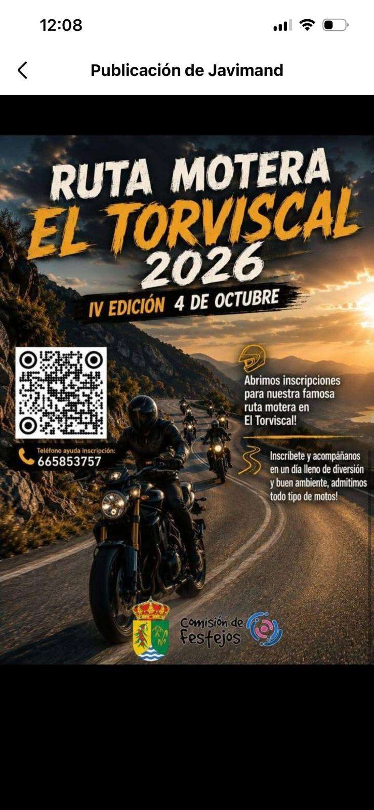IV Quedada Motera de El Torviscal 2026 · El Torviscal (Don Benito), Badajoz, España | Quedada motera — Kando Riders