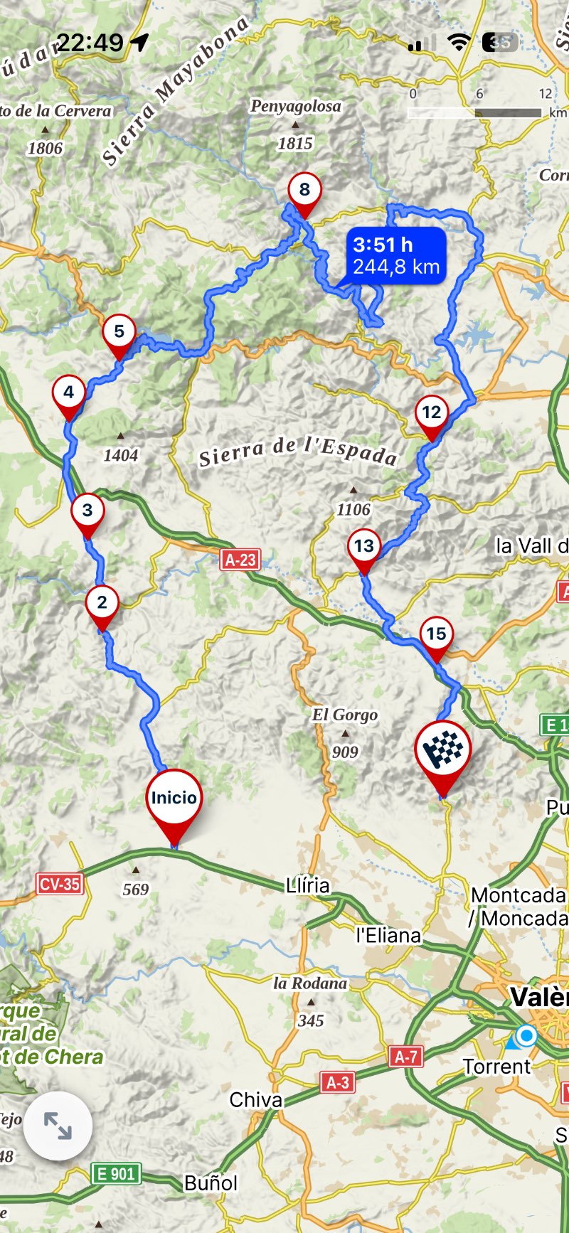 Casinos-montanejos-Serra  · Valencia, España | Quedada motera — Kando Riders