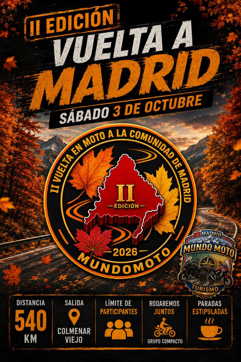 Vuelta a Madrid · Colmenar viejo, Madrid, España | Ruta en moto — Kando Riders