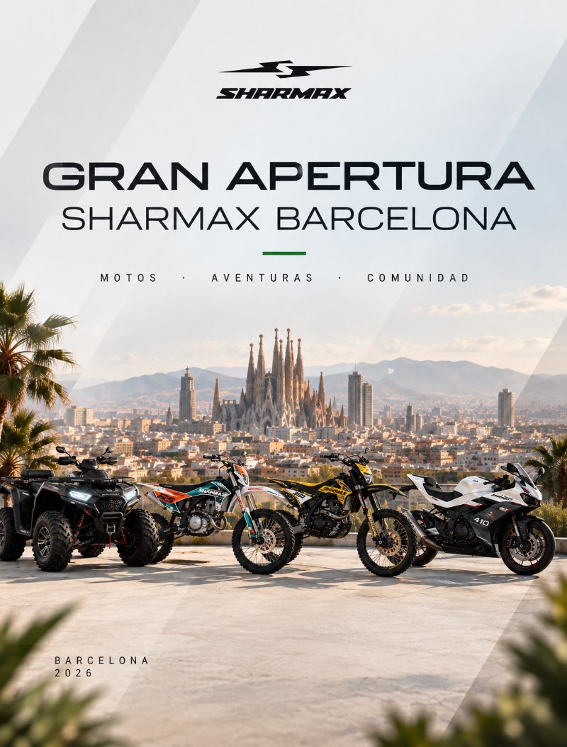GRAN APERTURA SHARMAX BARCELONA · Barcelona, Barcelona, España | Quedada motera — Kando Riders