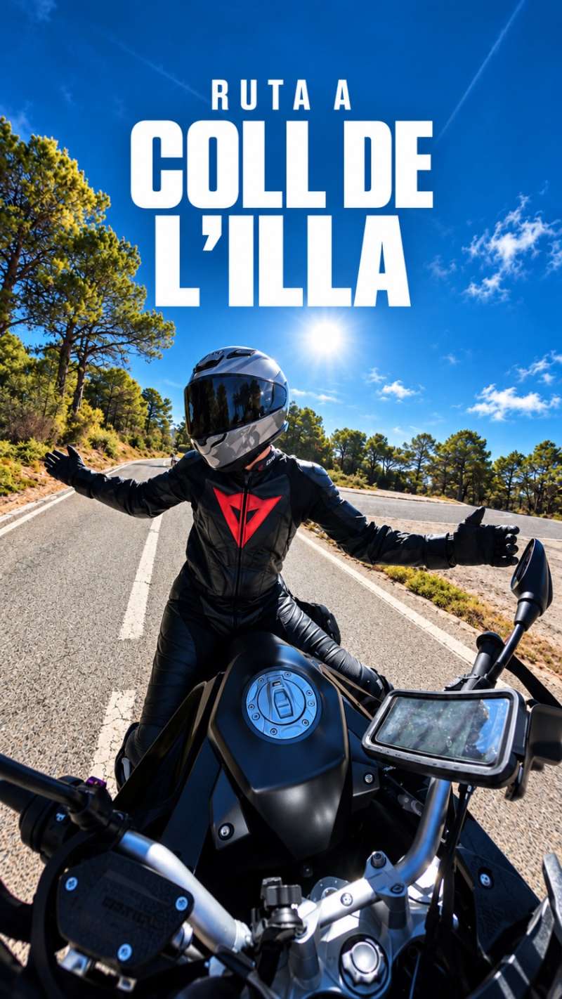 Ruta La Llacuna, Coll de L'illa! · Barcelona, España | Quedada motera — Kando Riders