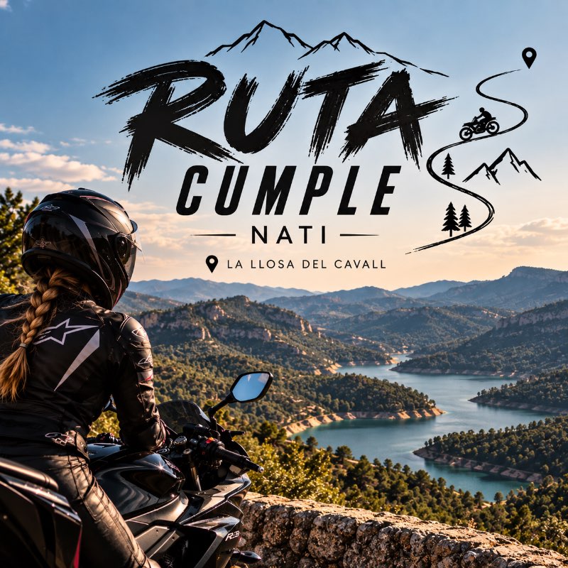 Ruta Cumple Nati🎂🏍️ · Barcelona, Barcelona, España | Quedada motera — Kando Riders