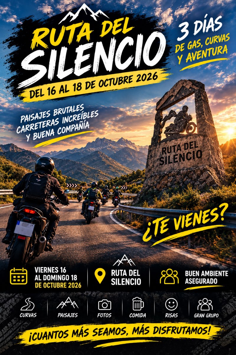 🏍️🔥 RUTA DEL🤫 3DÍAS DE GAS, CURVAS 🔥 · Teruel, España | Quedada motera — Kando Riders