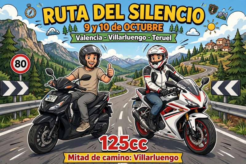 Ruta del silencio · La torre, Valencia, Valencia, España | Ruta en moto — Kando Riders