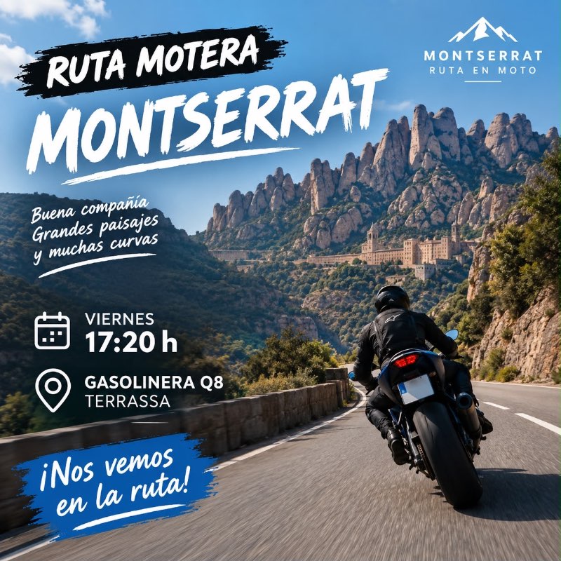 Un ca la iaia + cenita en sabadell🔥 · Barcelona, España | Quedada motera — Kando Riders