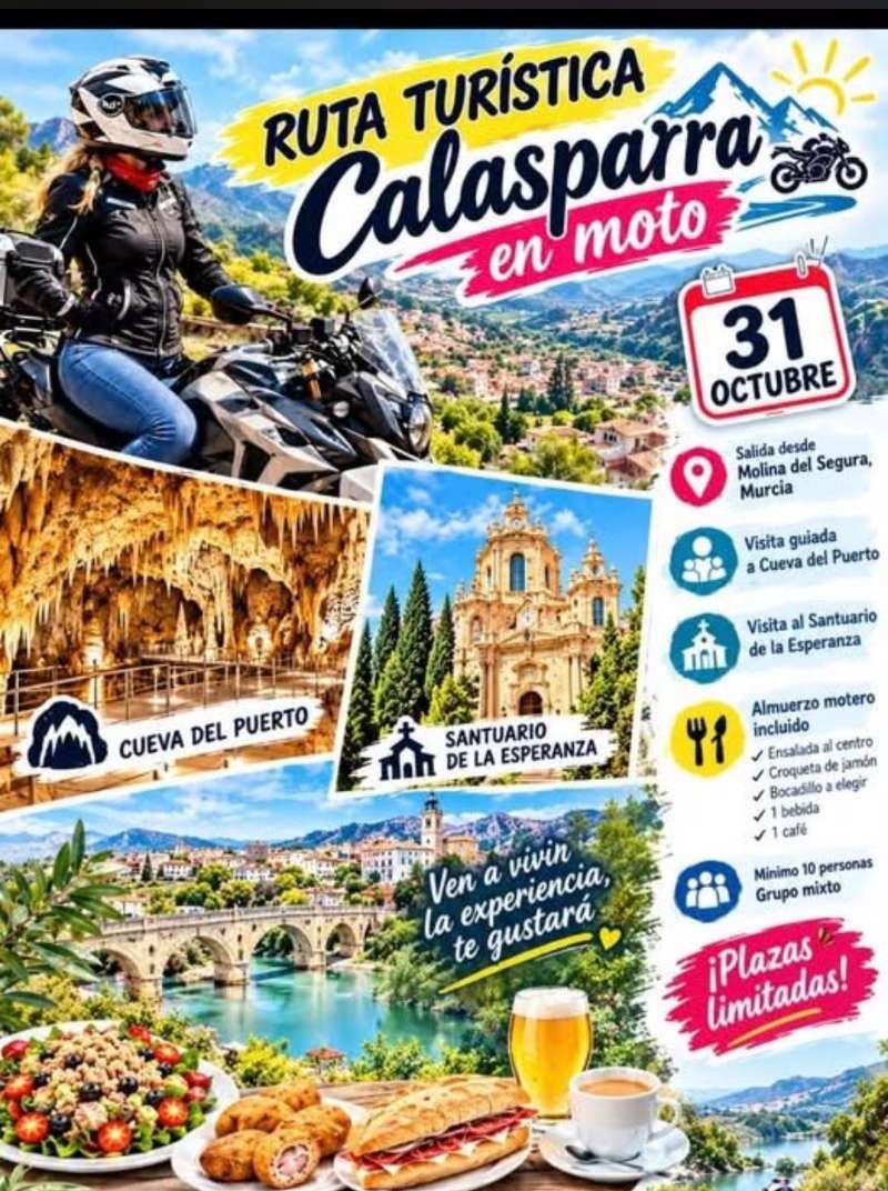 Ruta Turística Calasparra en Moto · Murcia, España | Quedada motera — Kando Riders