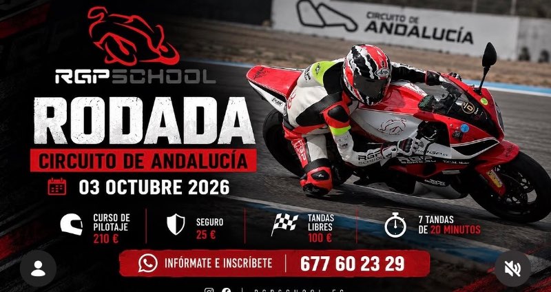 Circuito de Andalucía con RGP · Circuito de Andalucía | Rodada en circuito — Kando Riders