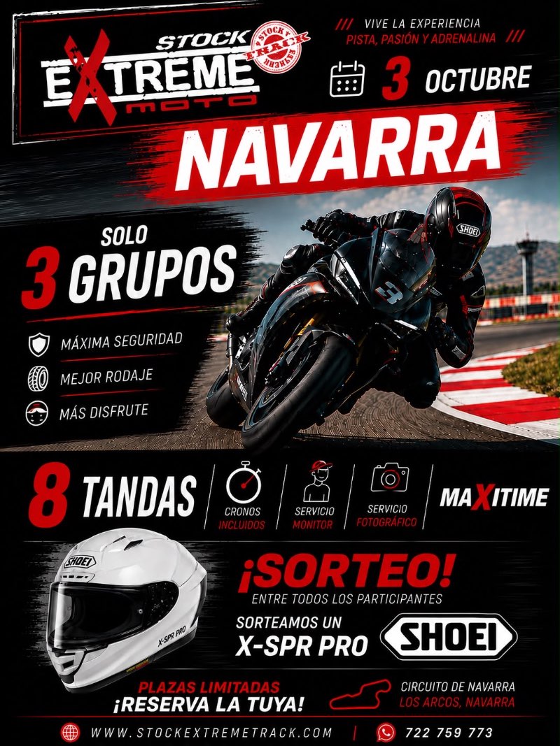 Circuito de Navarra · Navarra, Navarra, España | Ruta en moto — Kando Riders