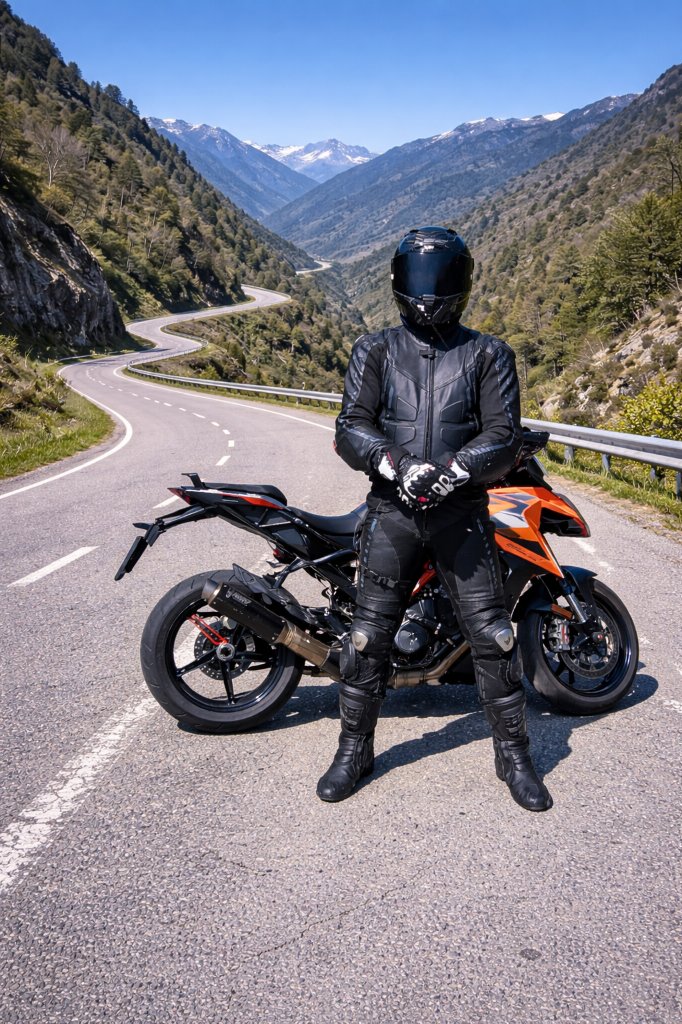 La apagafuegos...mi KTM, es una moto tranquila que llevas a bajas vuel… | EMILIO — Kando Riders