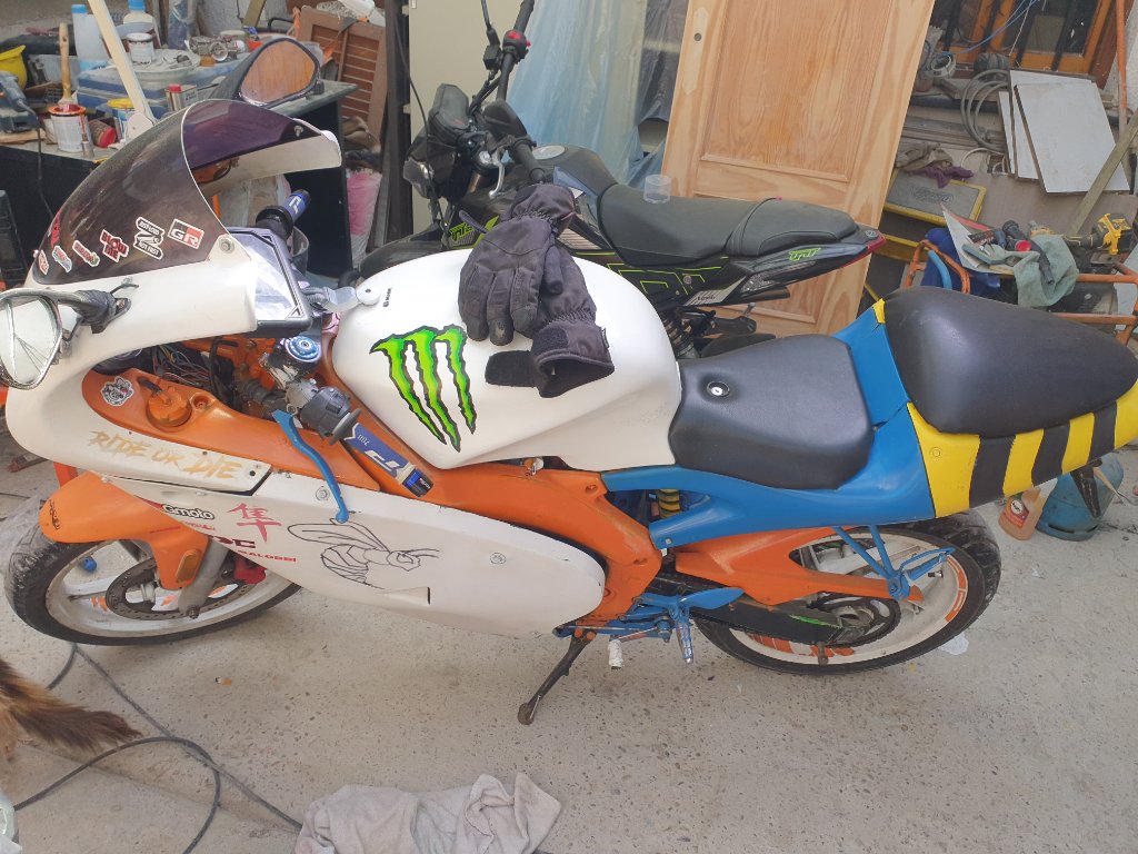 Terminando reparaciones en mi maquina, hoy a probarla a fondo | Cristian — Kando Riders