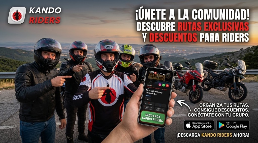 ¡SOMOS LA MEJOR APP DE ESPAÑA! 🏆🏍️🔥 Ganar el concurso de Motocard e… | Nico — Kando Riders