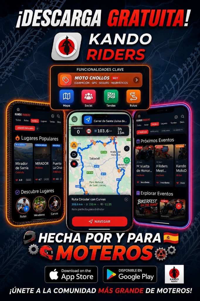 ¡Hola, familia Kando Riders! 🏍️💨 Os recordamos las funciones clave p… | Nico — Kando Riders