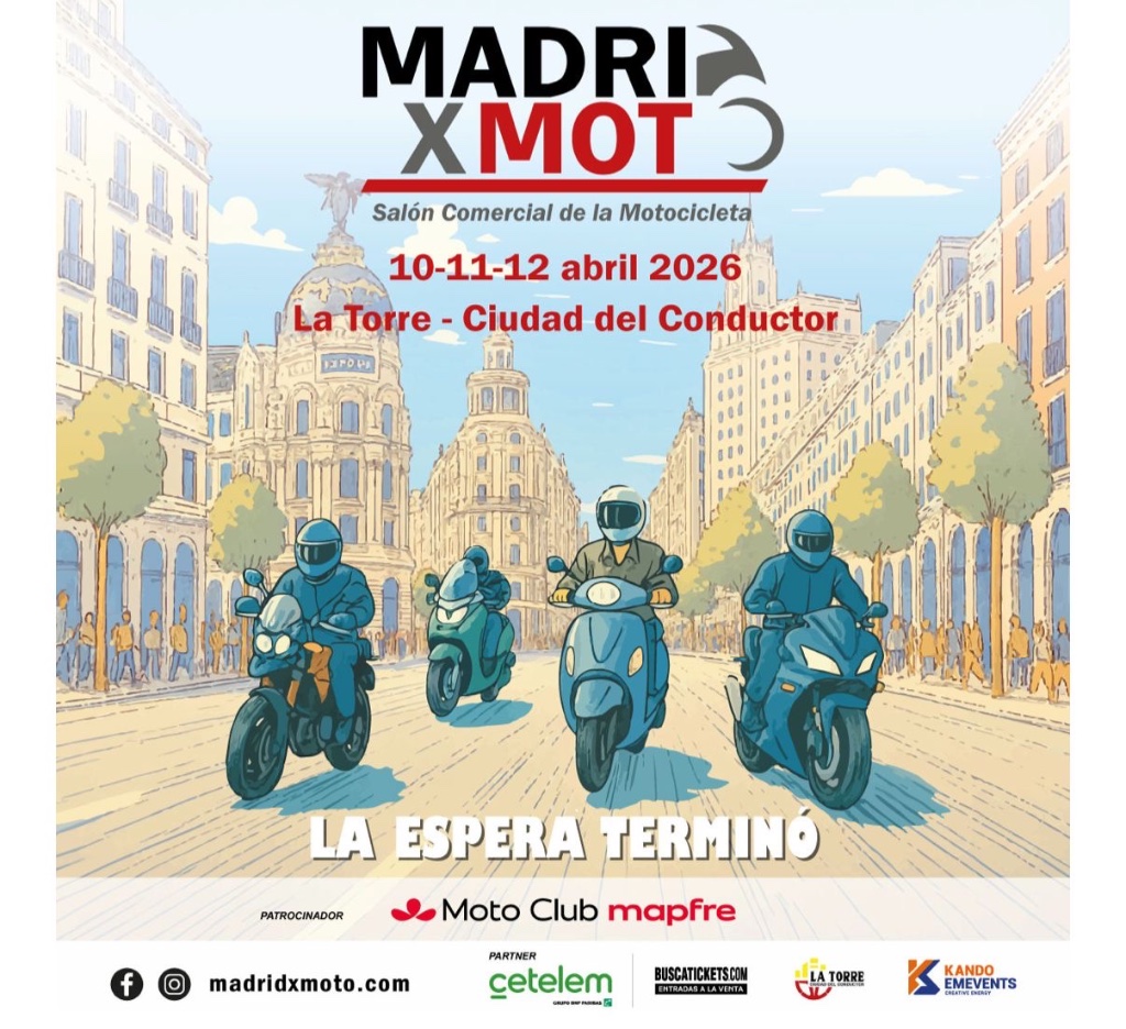 NO TE QUEDES SIN TU ENTRADA!!! https://buscatickets.com/?wpam_id=15 | Moterosxmadrid — Kando Riders