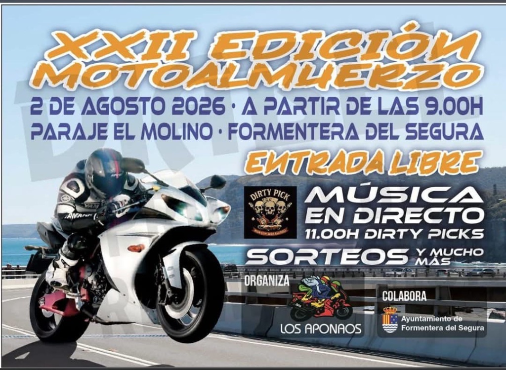 Holaaa. Por si alguien esta por la provincia de Alicante. Motoalmuerzo… | IFONS — Kando Riders