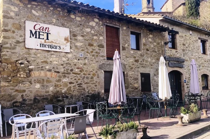 Restaurant Can Met · Mieres, Cataluña, España | Bar motero — Kando Riders