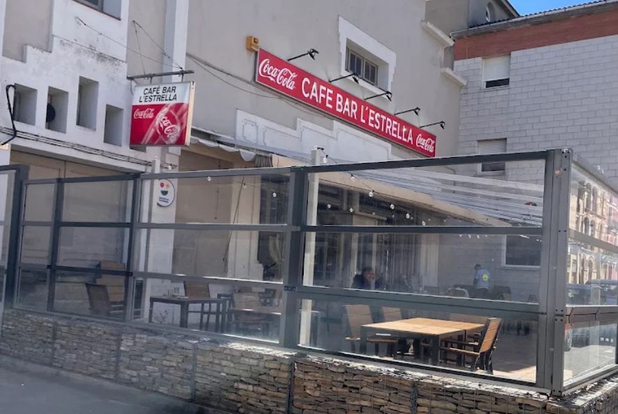 Bar Restaurant L'Estrella · Santa Coloma de Queralt, Cataluña, España | Bar motero — Kando Riders