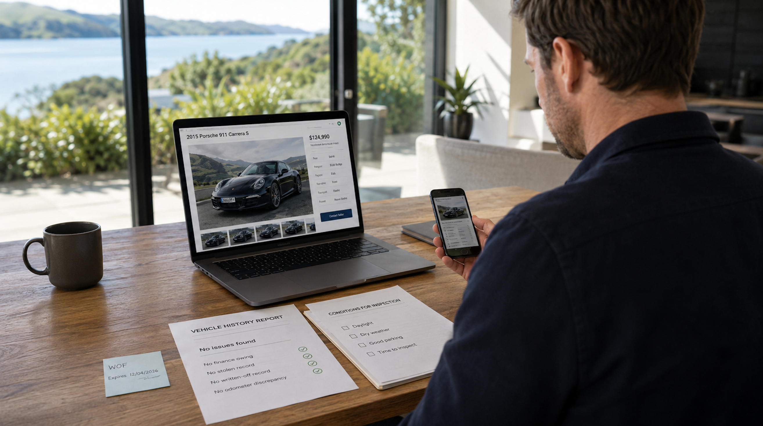 check list before buying a car