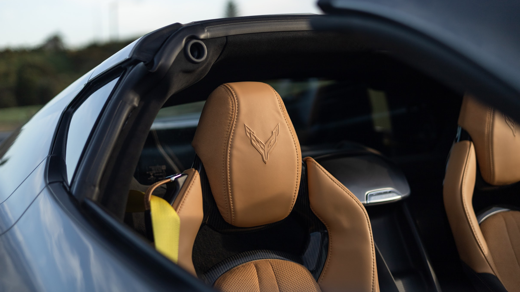 Chevrolet Corvette C8 interior view