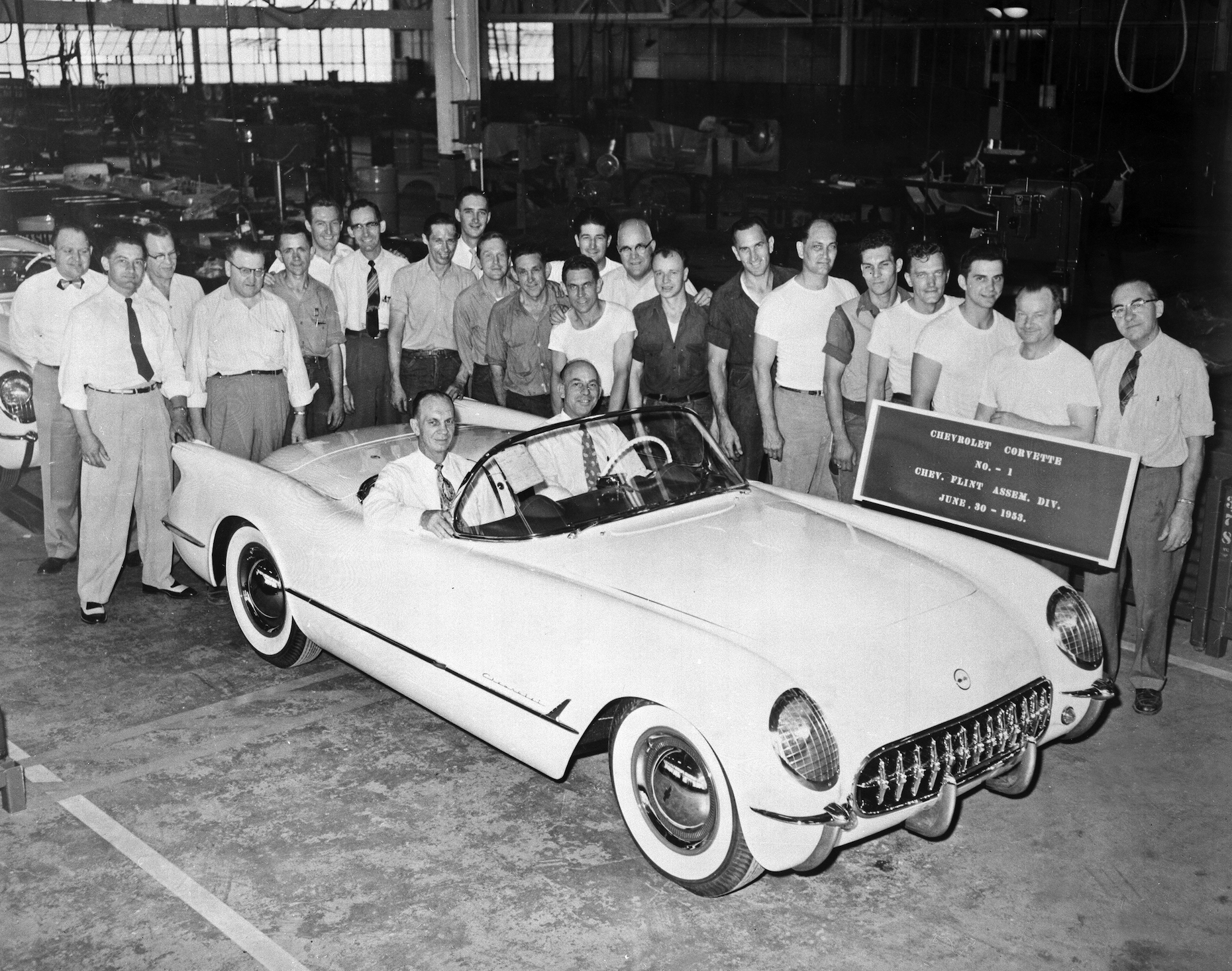 1953 Chevrolet Corvette early American sports car