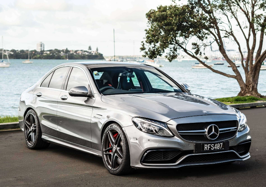 Mercedes-Benz C63S available with MotorShare Auckland for a Hamilton day trip