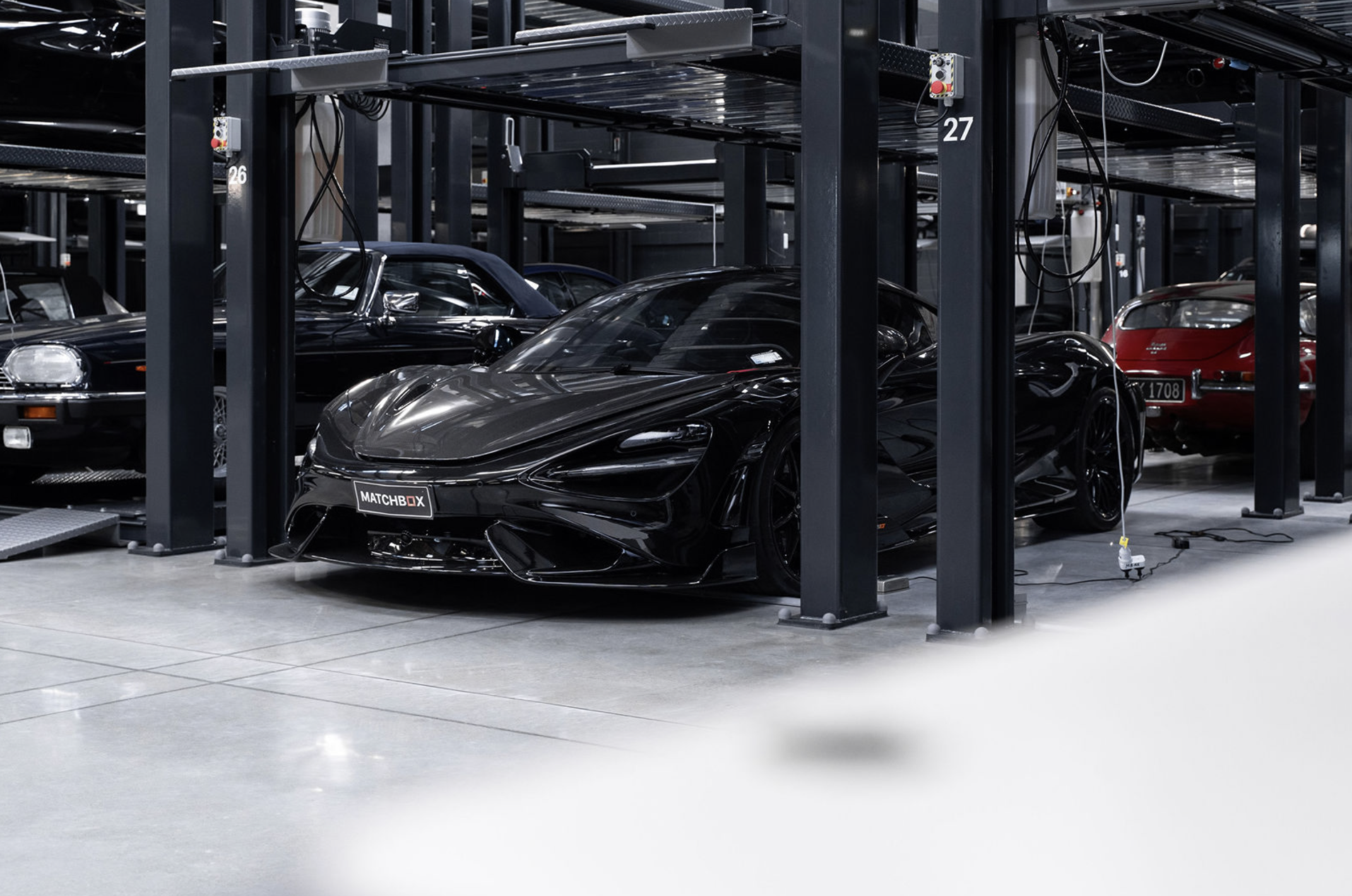 Premium car storage at Matchbox in Penrose Auckland