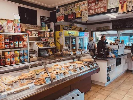 Piha Store coffee stop on a day trip from Auckland