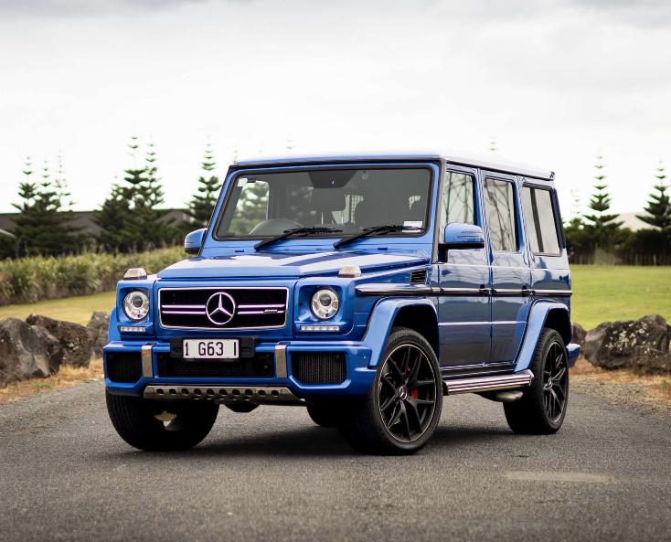 Mercedes-AMG G63 available with MotorShare Auckland for a Maraetai and Bracu day trip