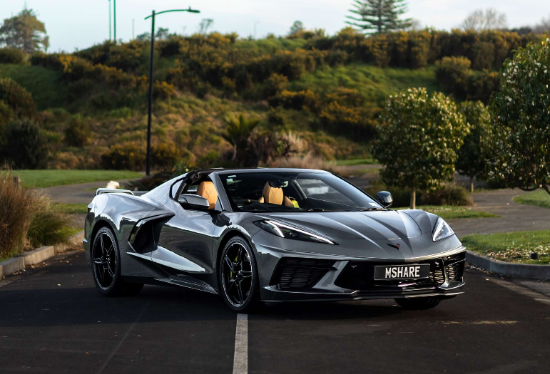 Chevrolet Corvette C8 available with MotorShare Auckland