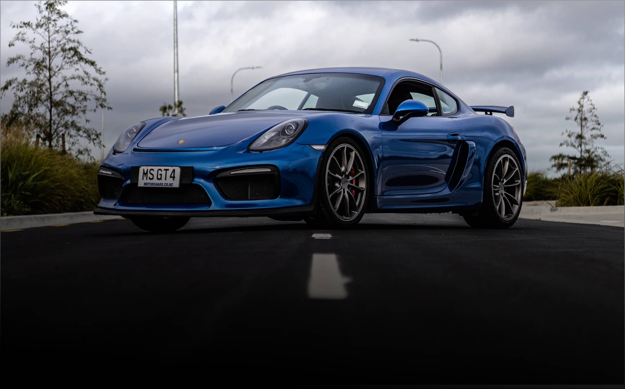 Porsche Cayman GT4 - Auckland rental