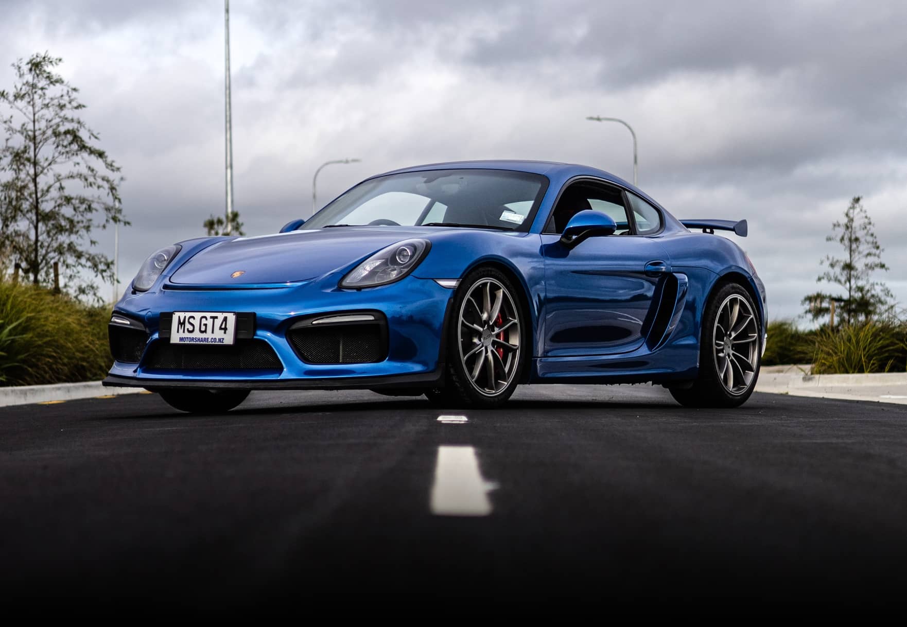 Porsche Cayman GT4 - Auckland rental