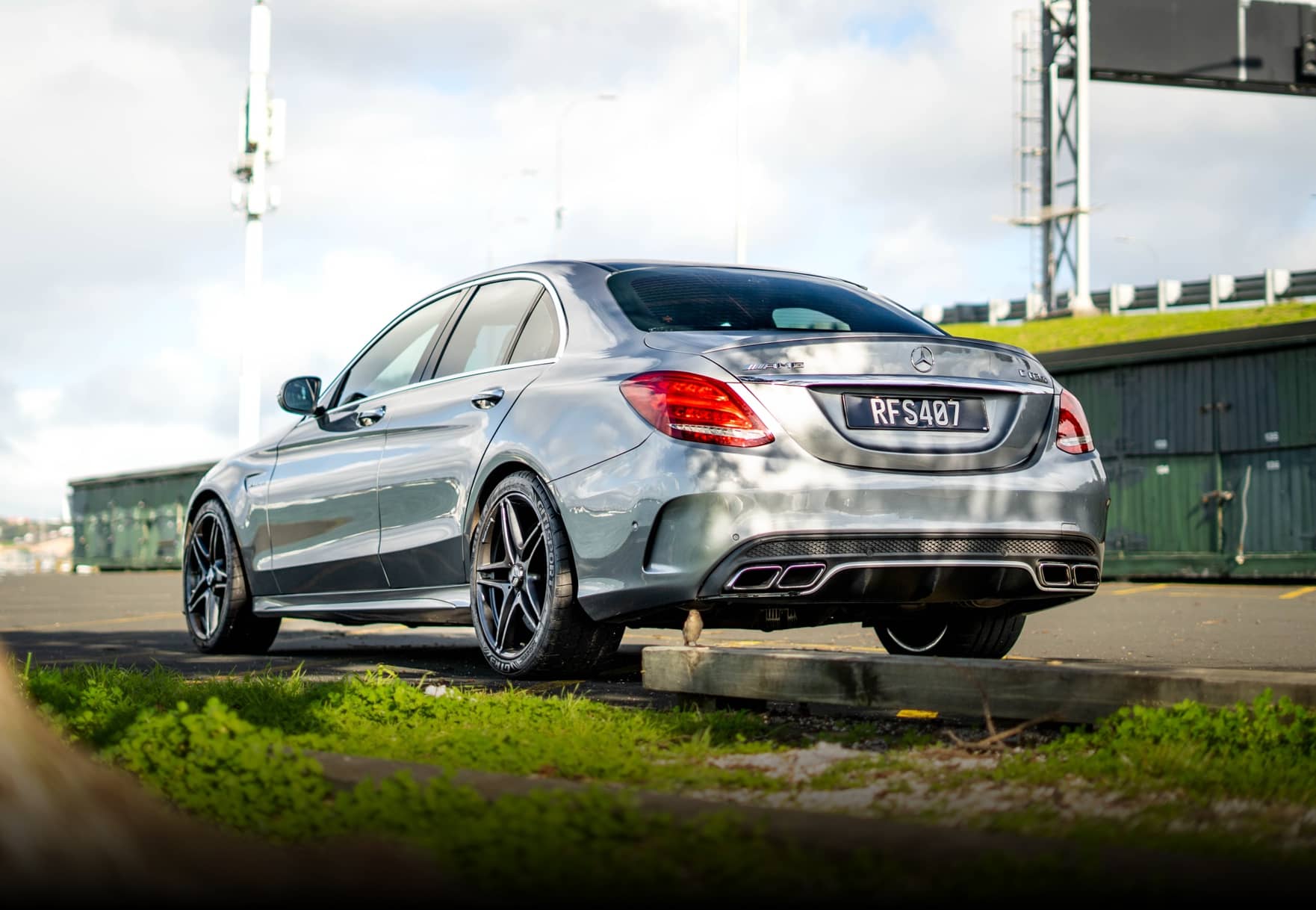 Mercedes-Benz C63S - Auckland rental
