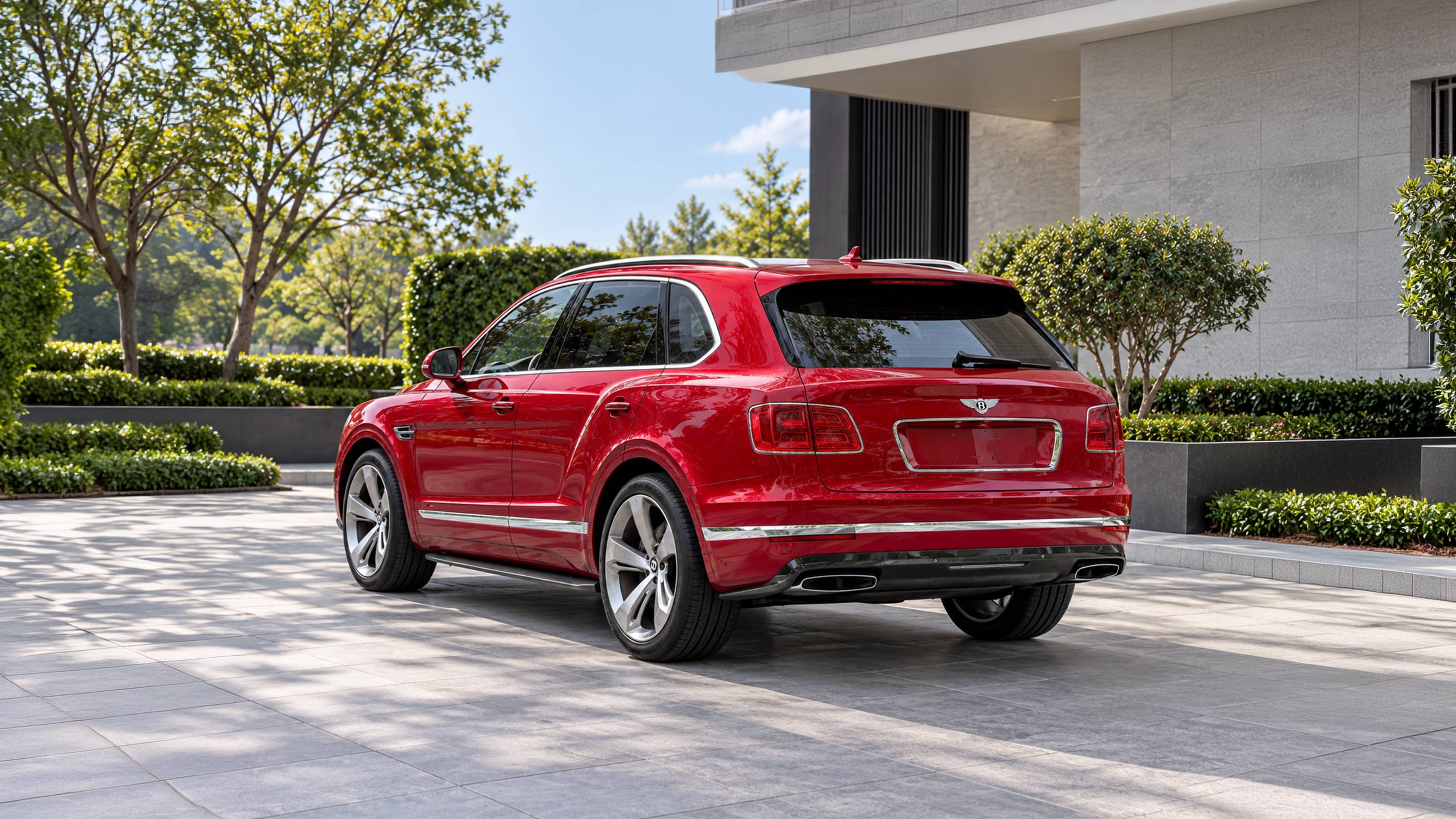 Bentley Bentayga Red-option1 - Image 2