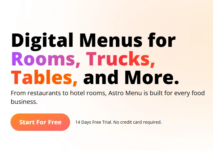 Astro-Menu
