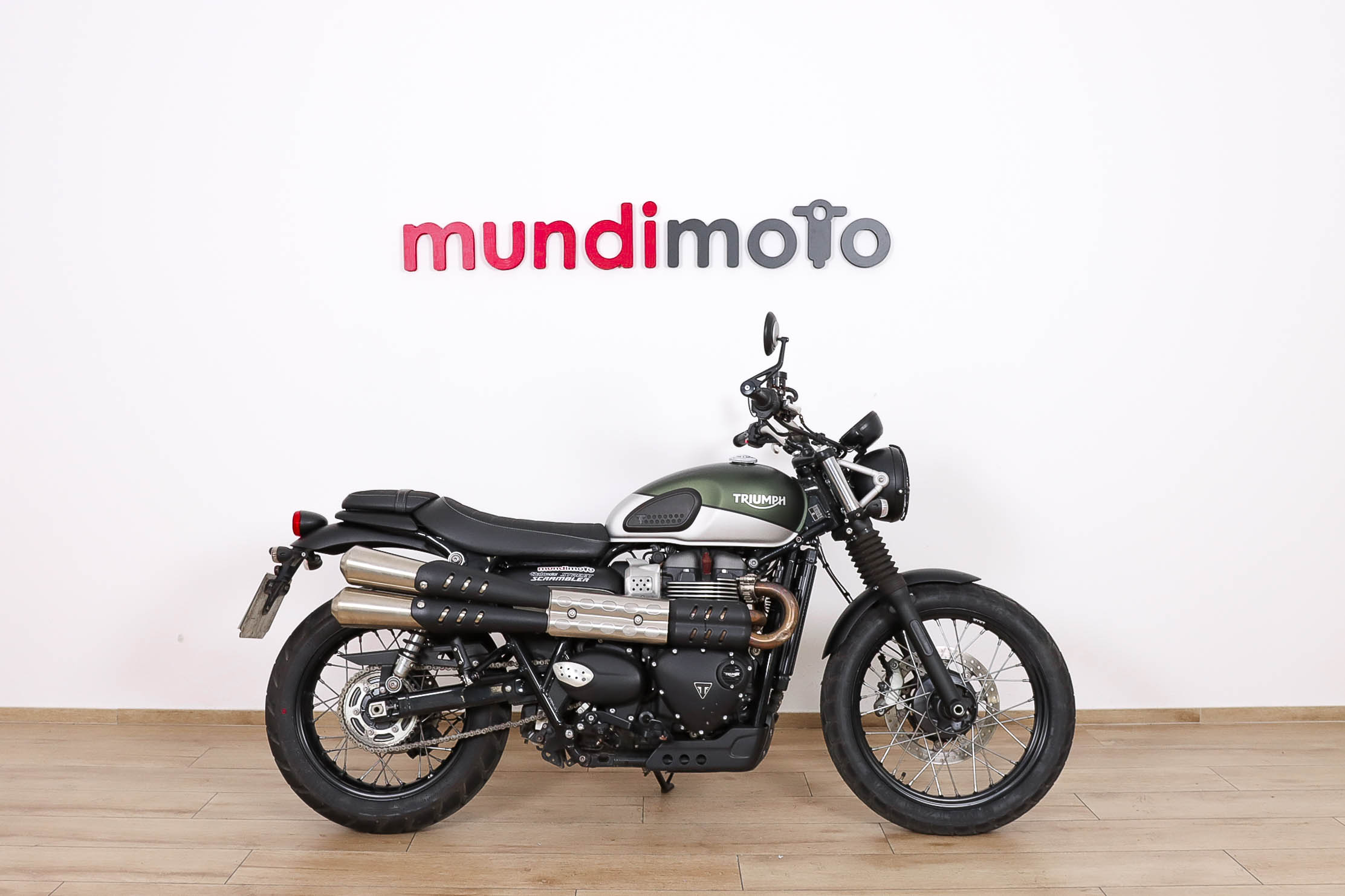 TRIUMPH Street ScramblerTRIUMPH1 TRIUMPH Street ScramblerTRIUMPH1
