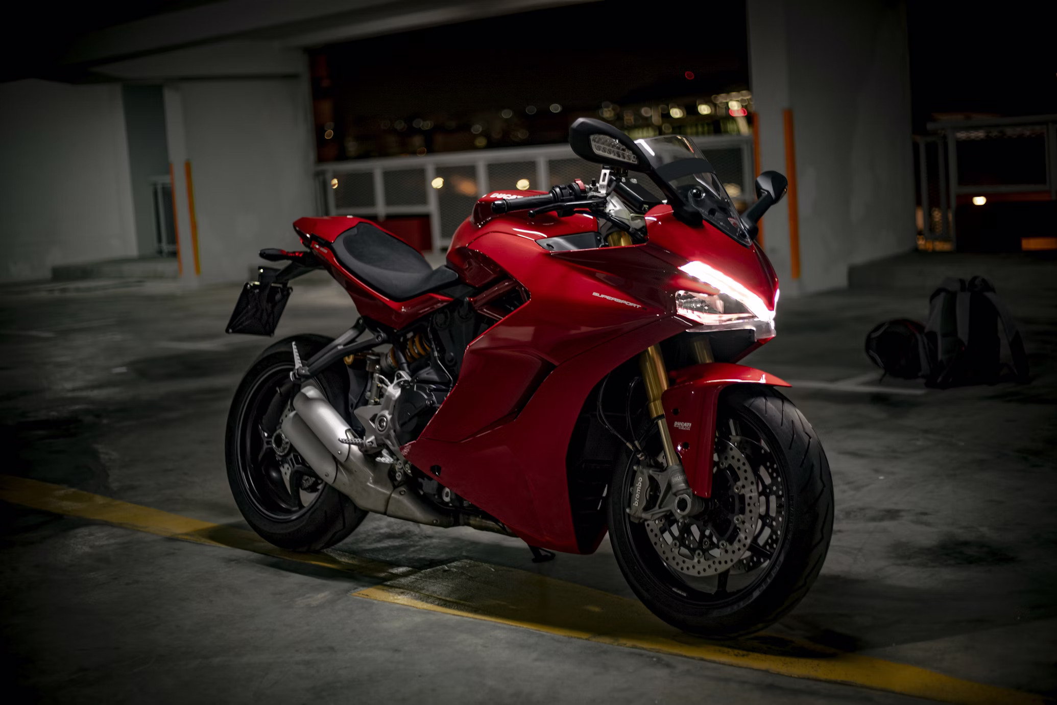 Motorcycle speeding